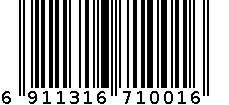 阿尔卑斯特浓奶糖条形 6911316710016